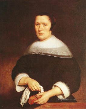 女性の肖像 バロック様式 ニコラエス・マエス Oil Paintings